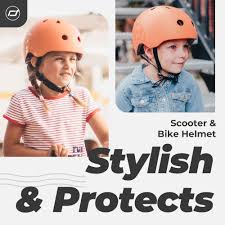 SCOOT AND RIDE - Helmet peach- Casco pesca tg. S-M