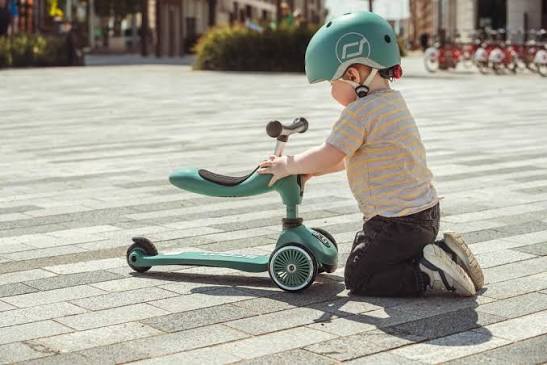 SCOOT AND RIDE - Highwaykick 1 – Monopattino Evolutivo 2-in-1 | Colore Forest