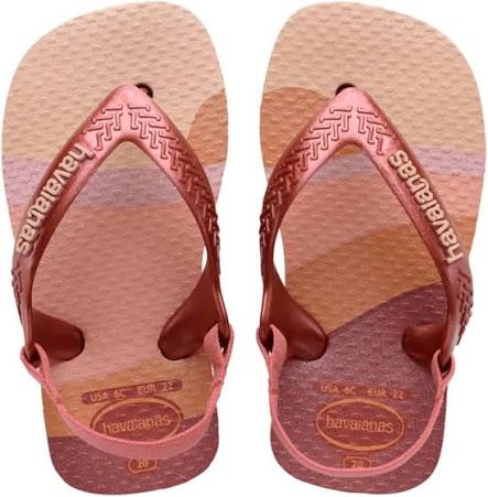 HAVAIANAS BABY MINI ME BALLETROSE/MAHOGANY