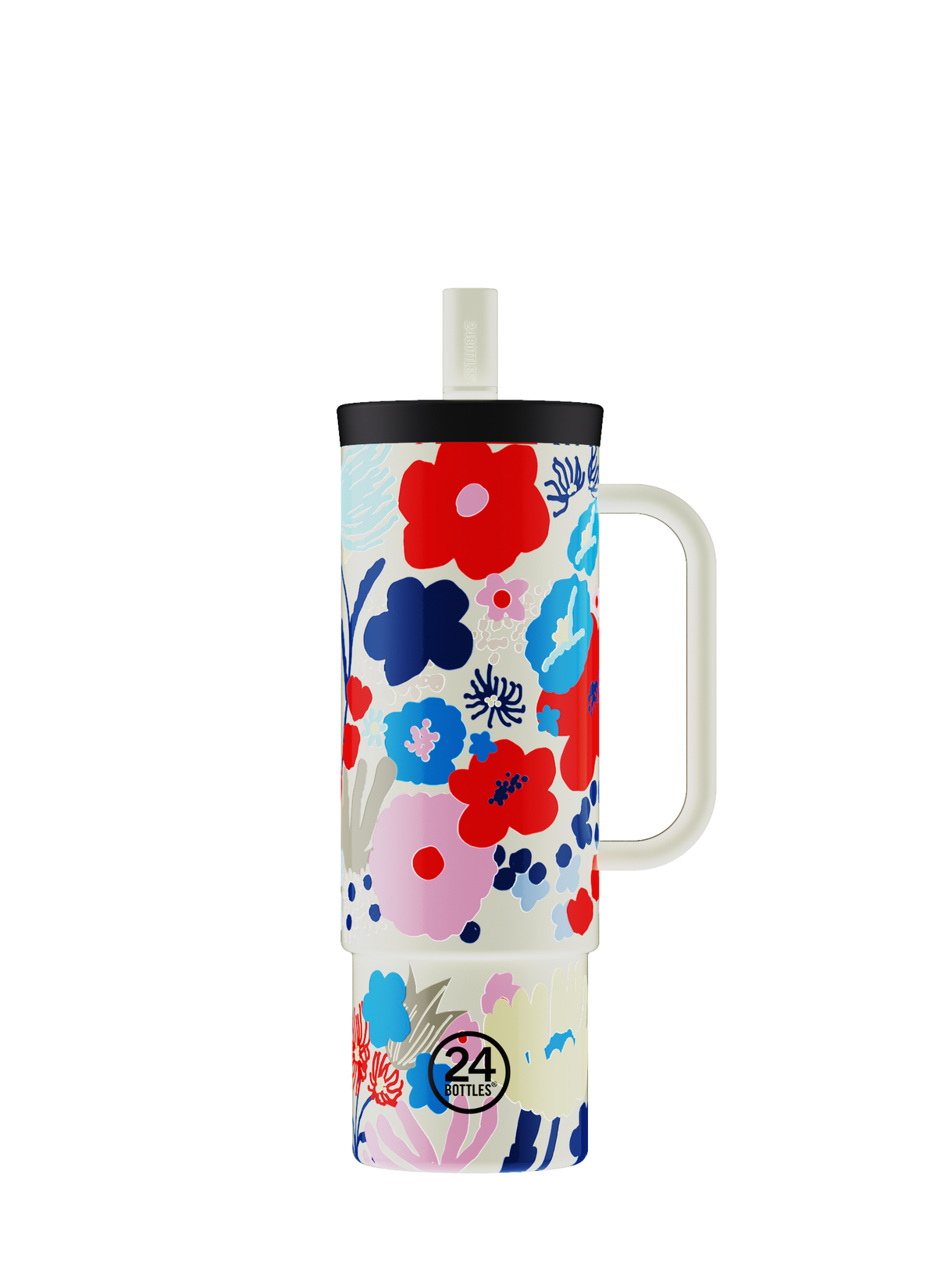 24Bottles Straw Cup 800 – Bicchiere Termico con Cannuccia 800 ml