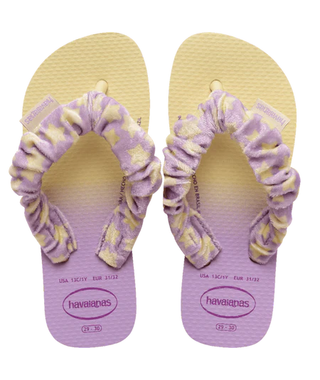 Havaianas Kids Fluffy Buttercream – Infradito Bambina Morbida e Colorata