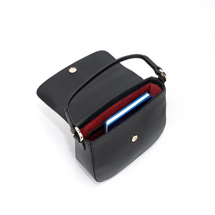 CAMPO MARZIO - Kate Saddle Bag Mini Black
