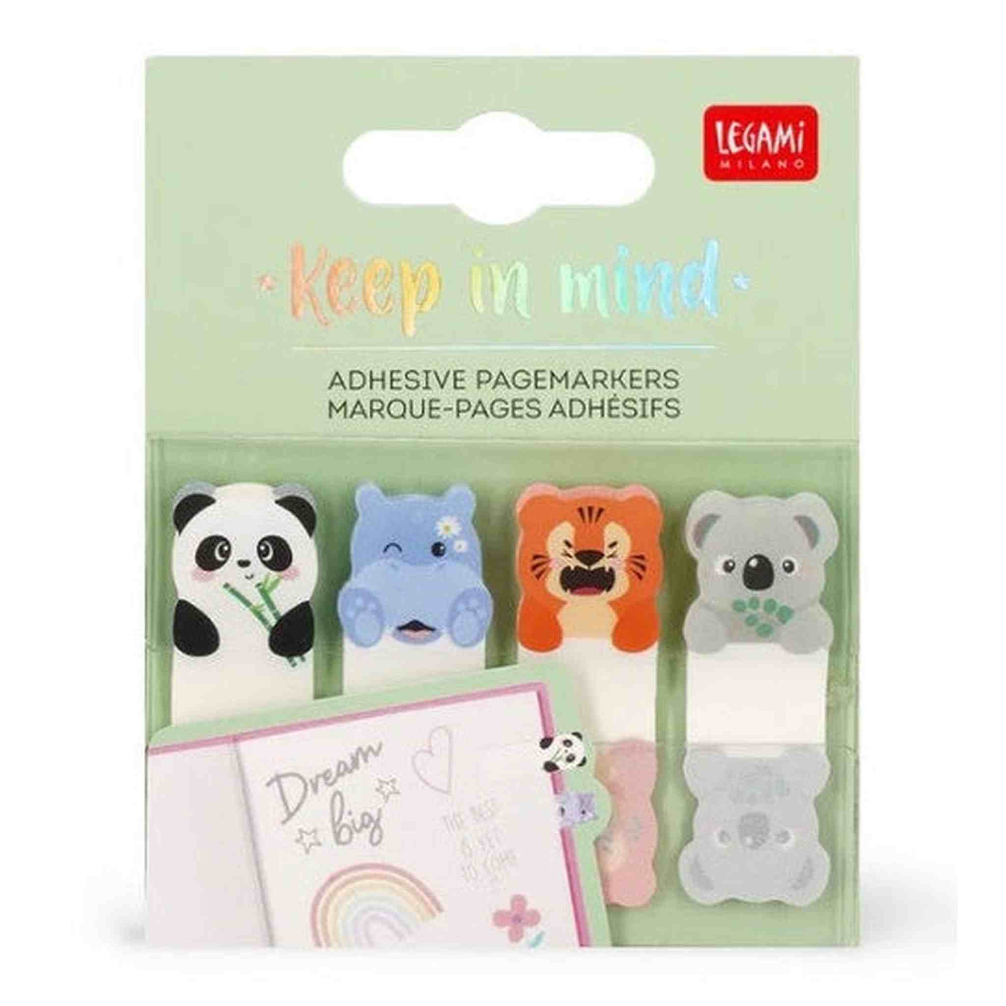 Keep in mind - Segnapagina adesivi - CUTE ANIMALS