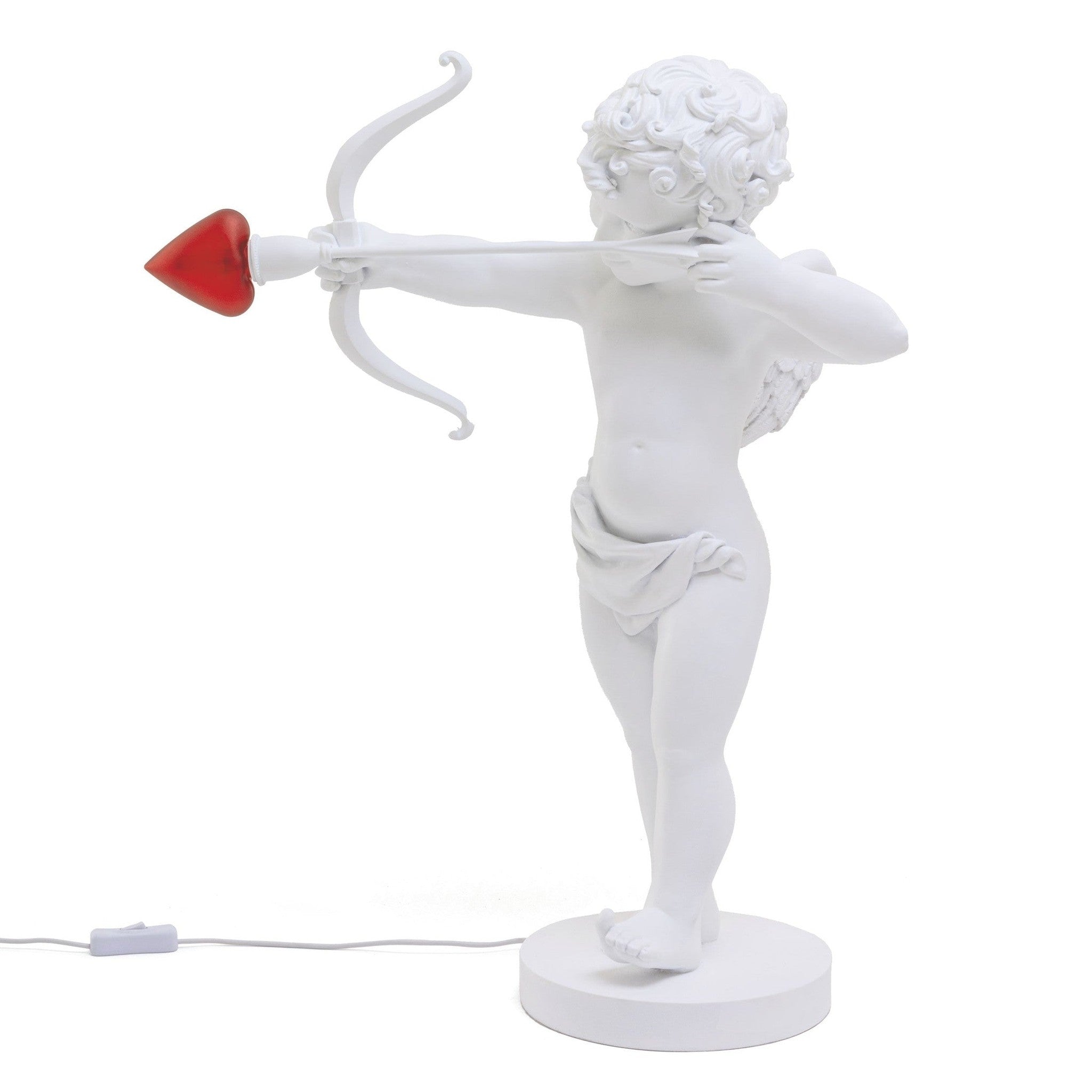 LAMPADA IN RESINA "CUPIDO" Cm.50x21 h.63