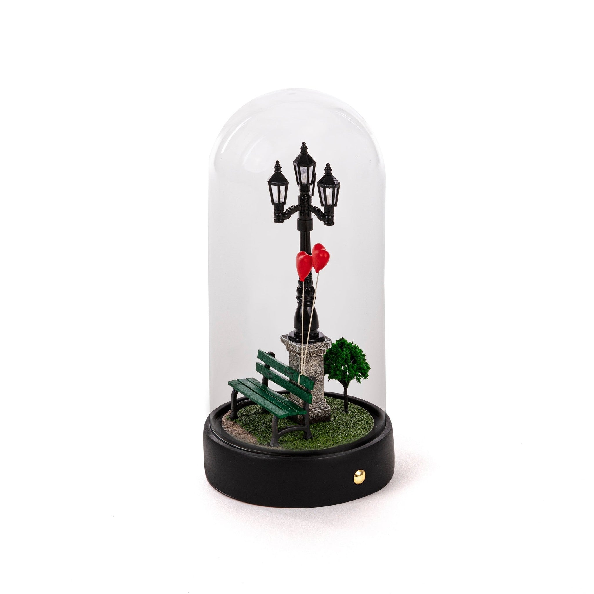 LAMPADA TAVOLO IN RESINA "MY LITTLE VALENTINE" Cm. 11,2 h.22,8