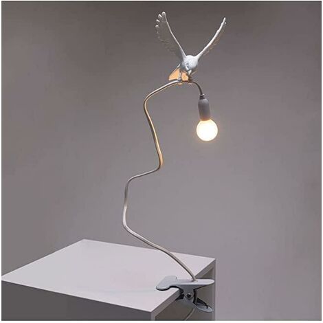 LAMPADA USB IN RESINA CON MORSETTO "SPARROW-LANDING"