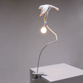 LAMPADA USB IN RESINA CON MORSETTO "SPARROW-TAKING OFF"