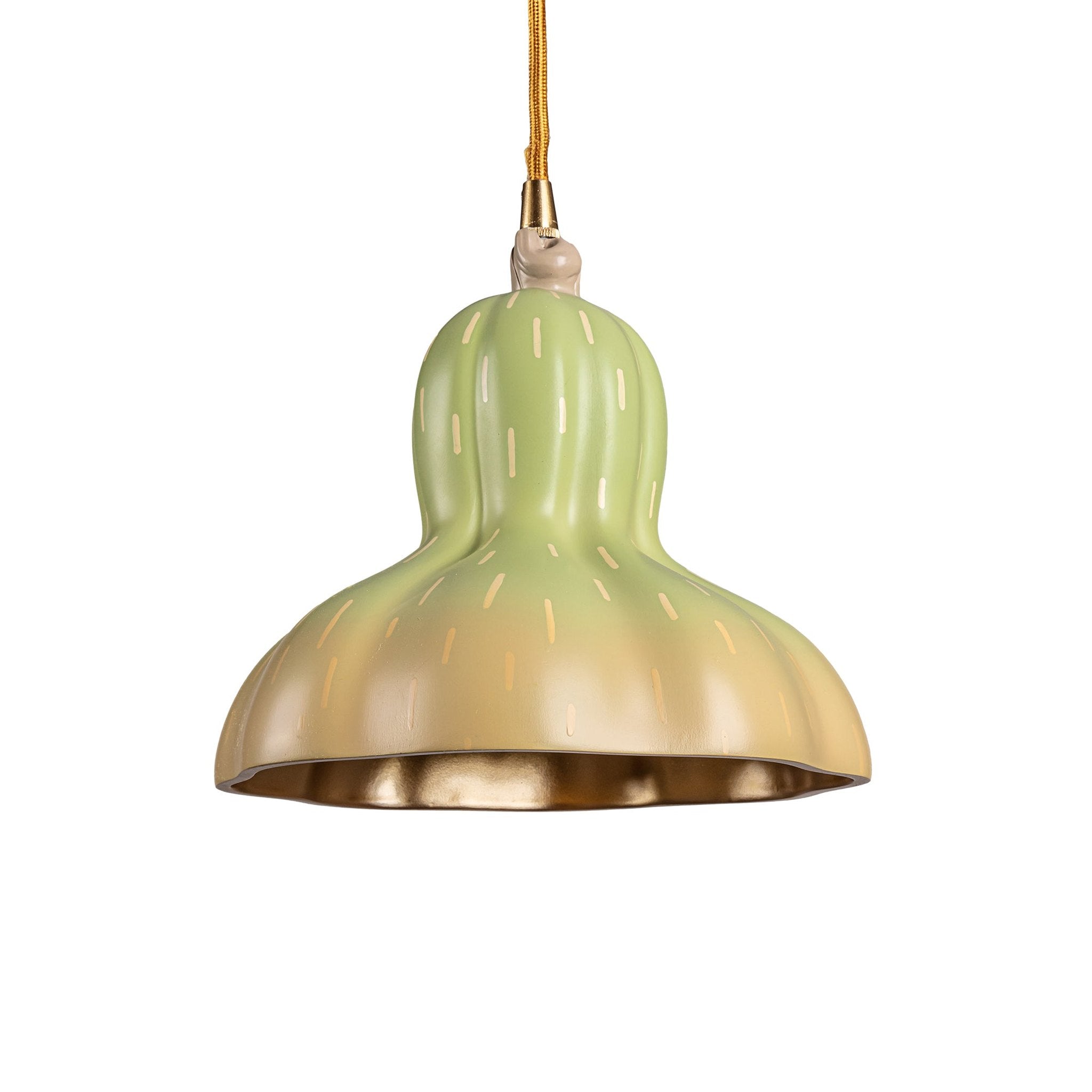 LAMPADARIO IN RESINA "VITAMIN" Cm.25x23 h.26 - PUMPKIN 2