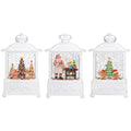 Lantern water spinning 3 assMulticolor-B/O-LED-13,2x10x24,5cm