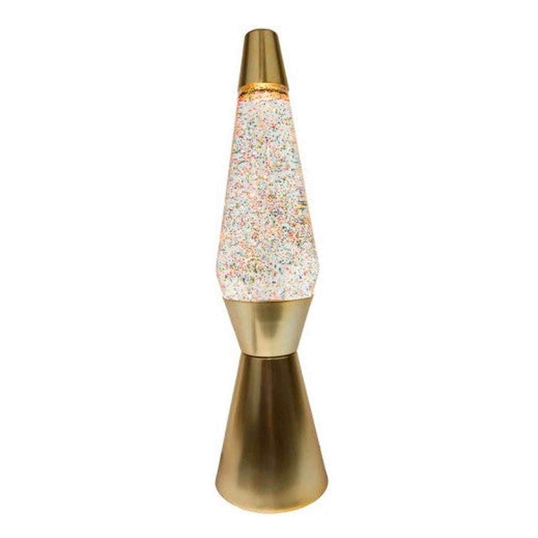 LAVA LAMP BULLET - GOLD GLITTER