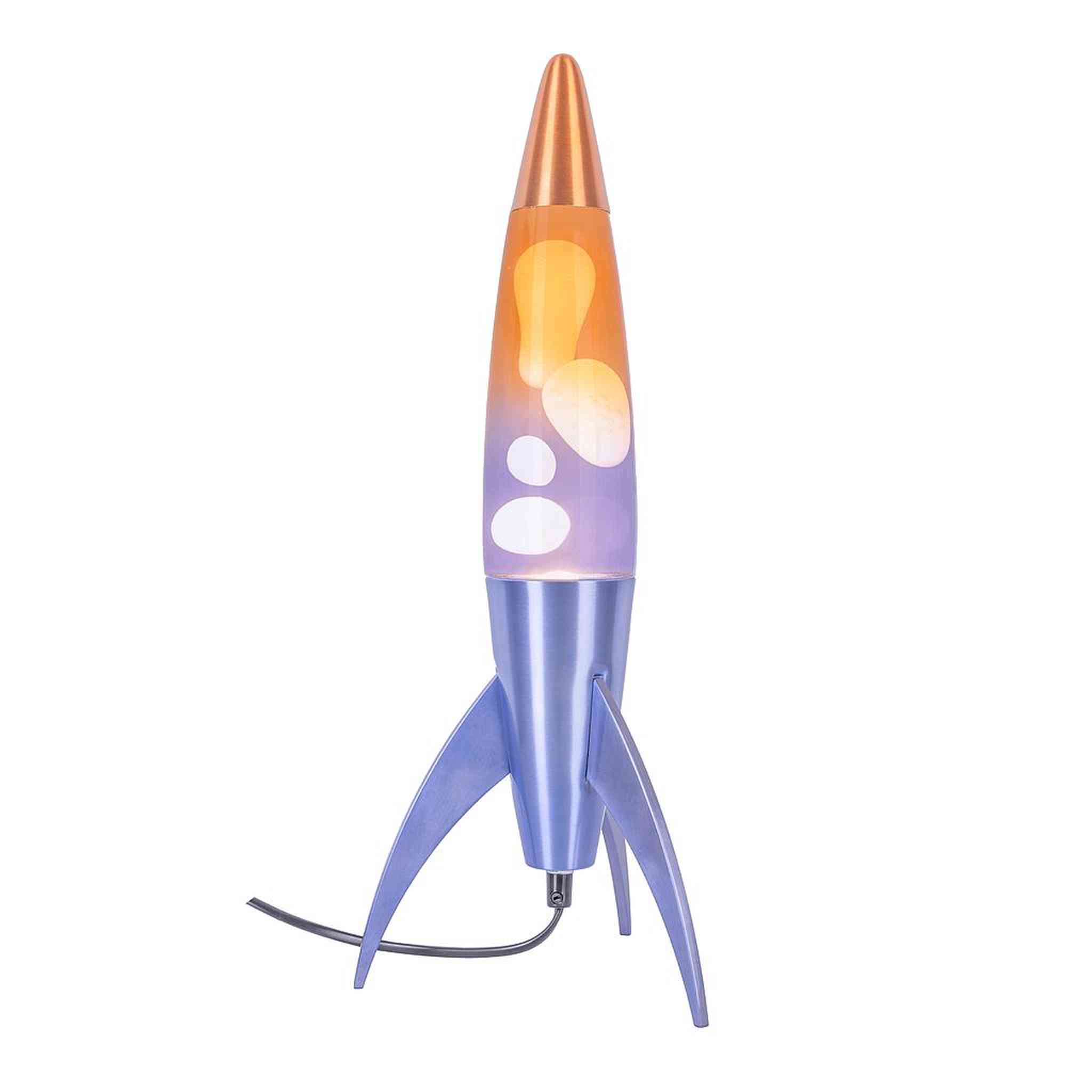 LAVA LAMP ROCKET - AZZURRO SFUMATO