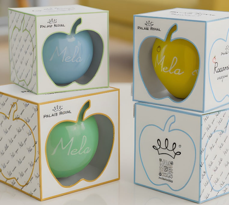 Palais Royal – Mela Sposo Bianca 10,5 cm – Collezione Racconta-Mela