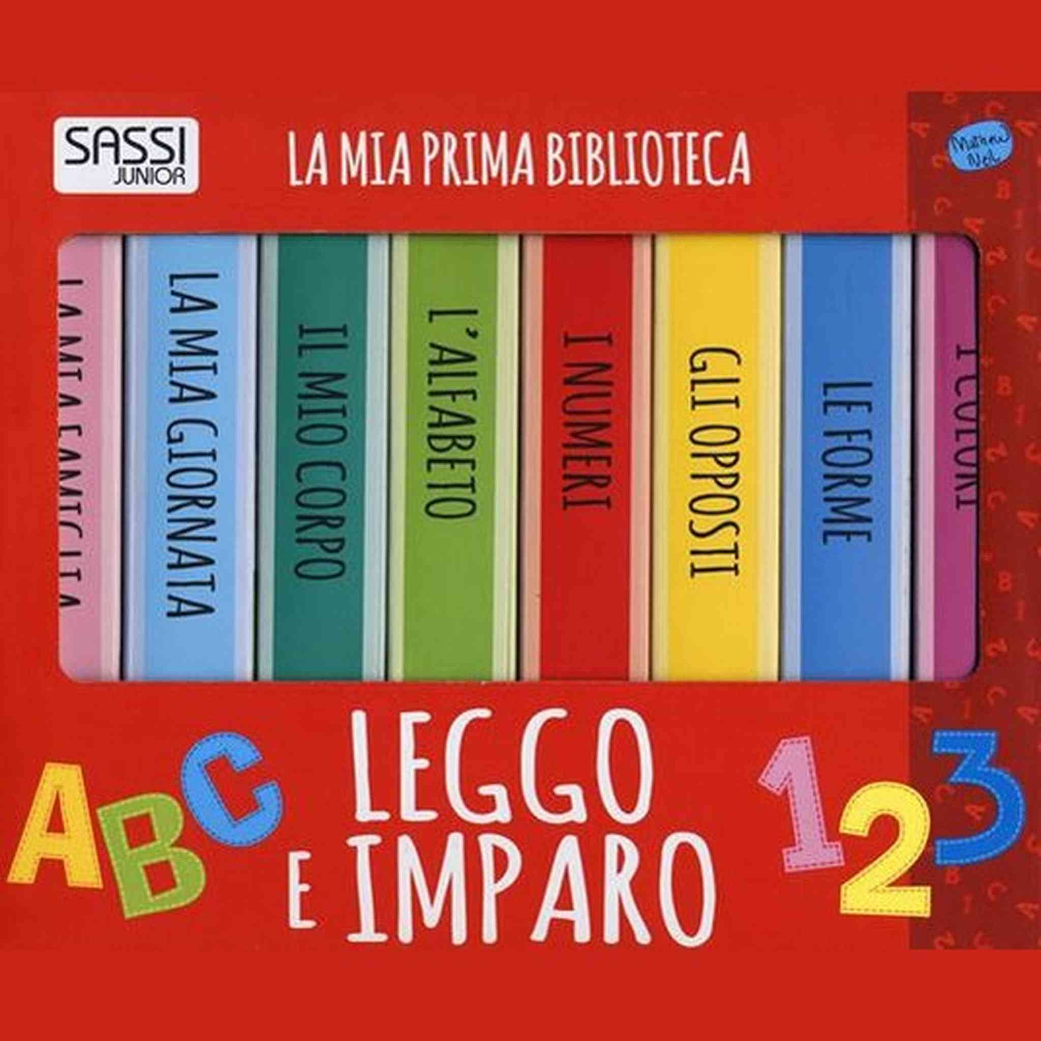 Leggo e imparo. La mia prima biblioteca.Ediz. illustrata
