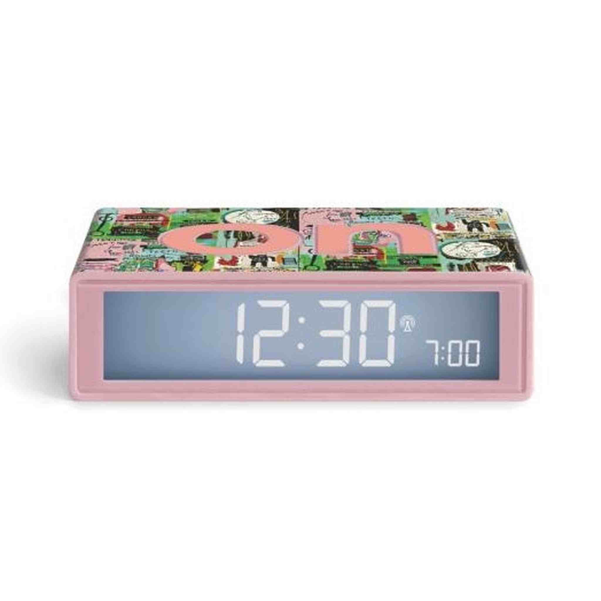 LEXON Flip+ - Sveglia coll. Jean Michel Basquiat