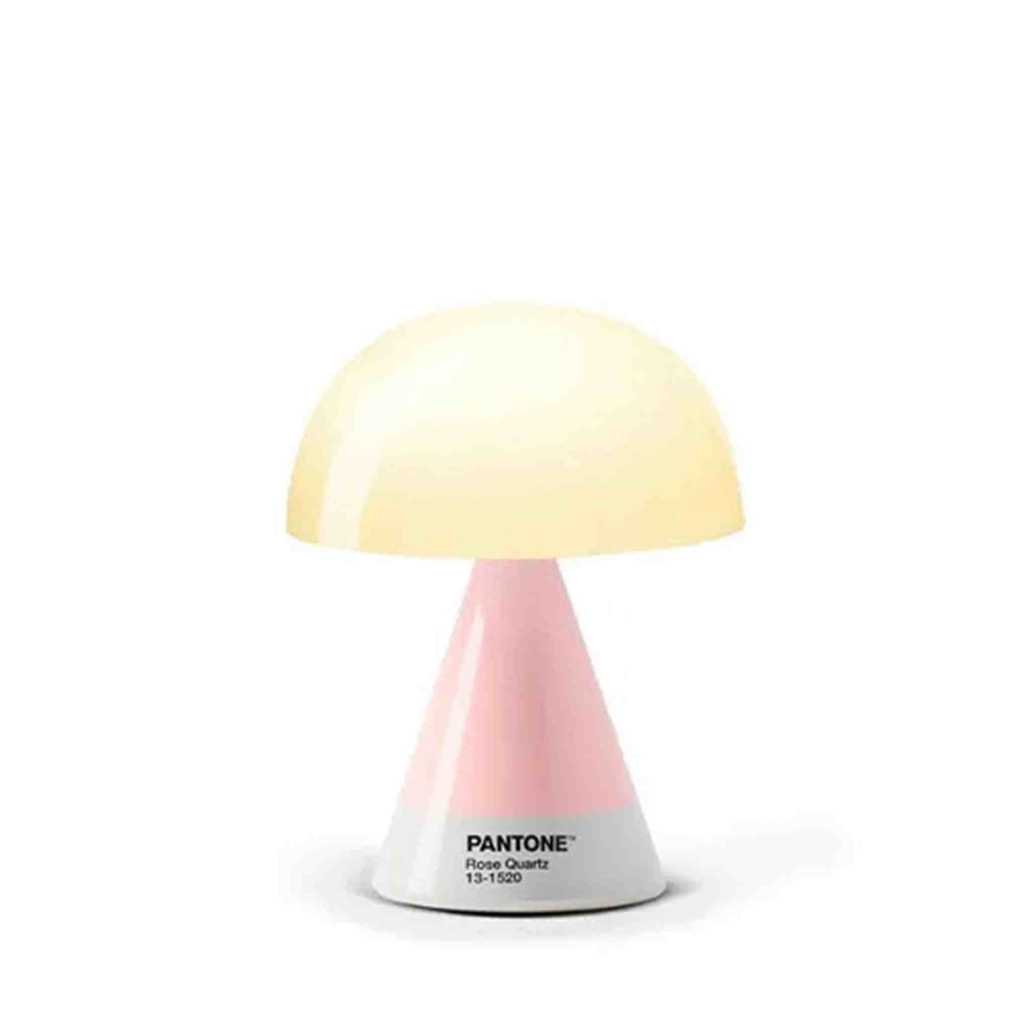 LEXON Pantone Mina M - Lampada Led Rose Quartz