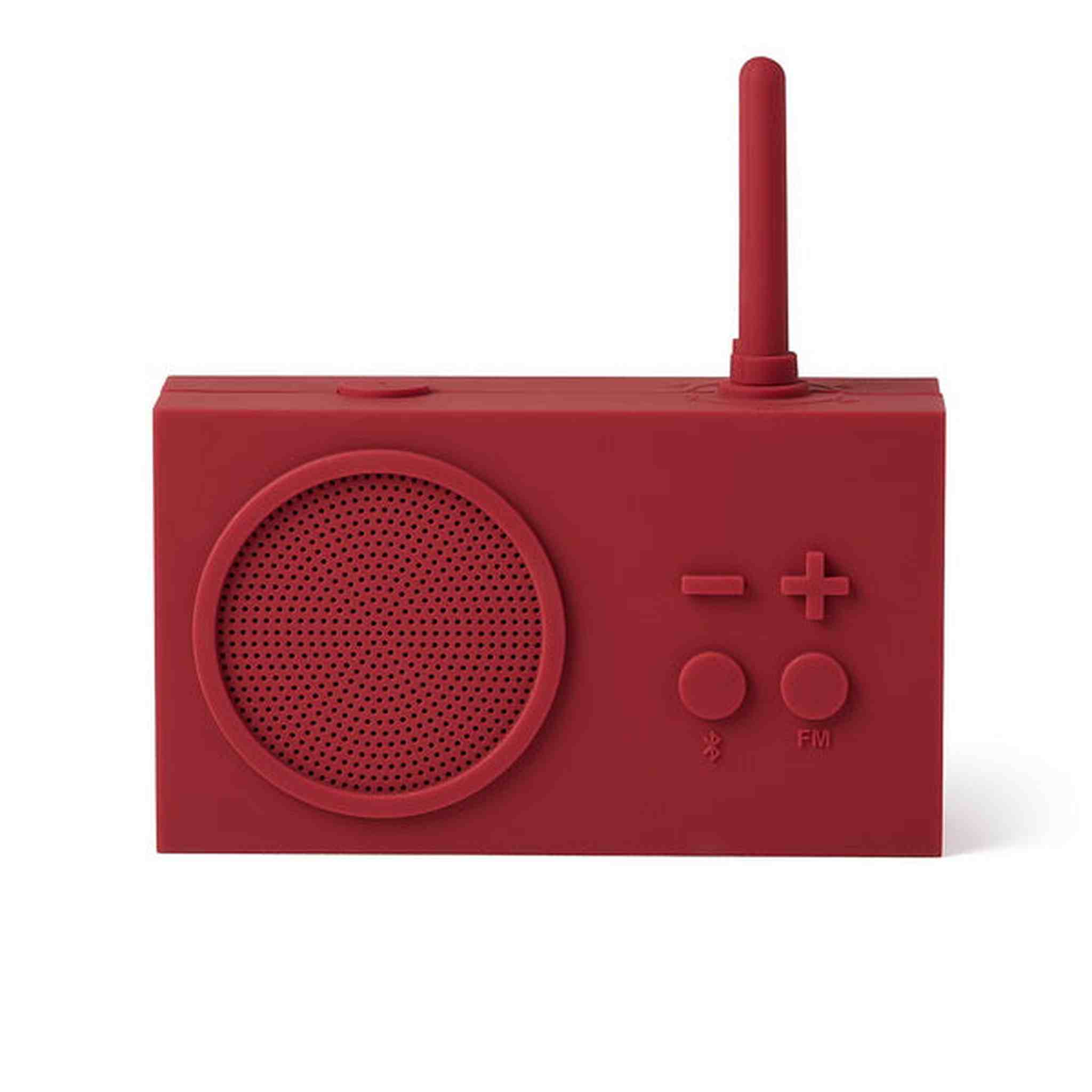 LEXON Tykho 3 - Speaker/Radio FM Rosso Lava