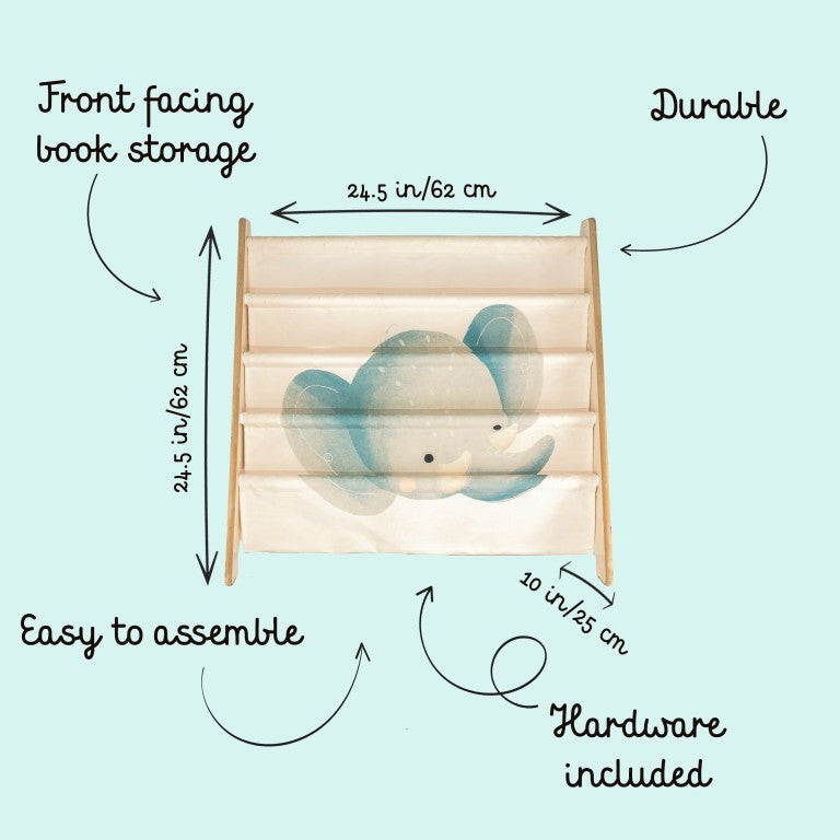Sassi Libreria Montessoriana da pavimento - Elefante Chewy