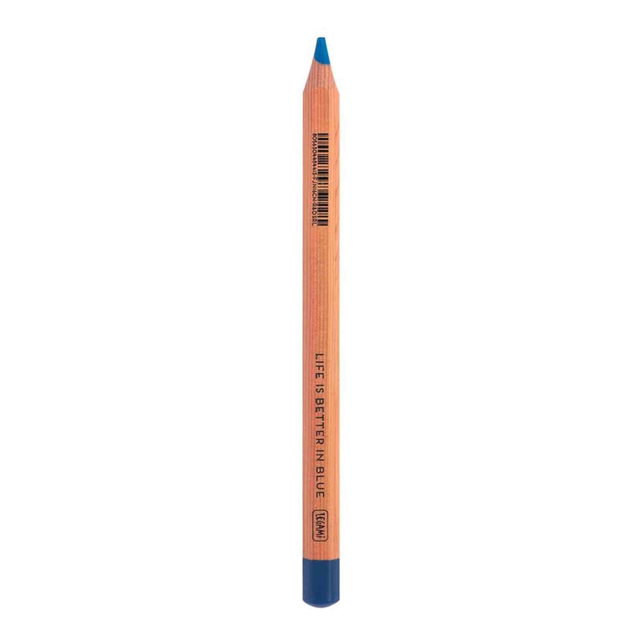 LIFE IS BETTER IN BLUE-Pastello Jumbo Fluo Blu