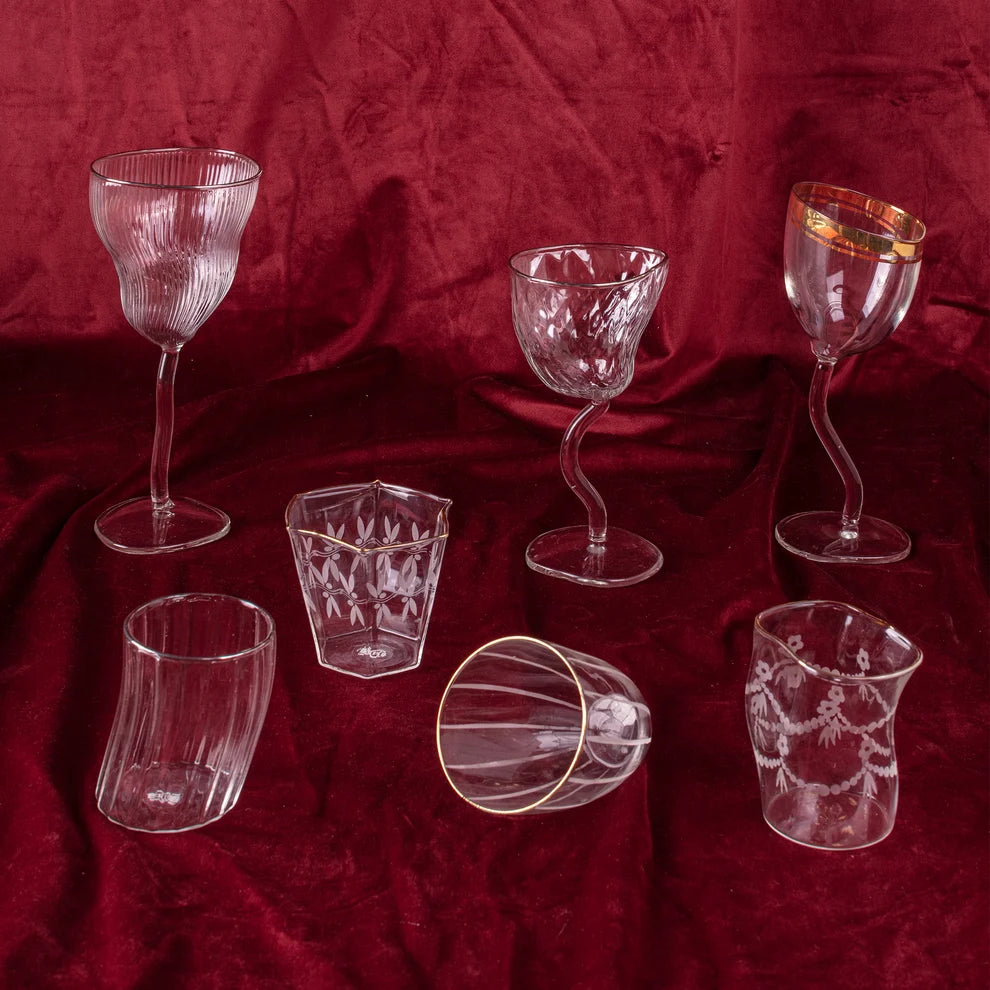 Seletti "Classic on Acid - Regal" Calice in Vetro