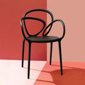 QEEBOO - LOOP CHAIR BLACK