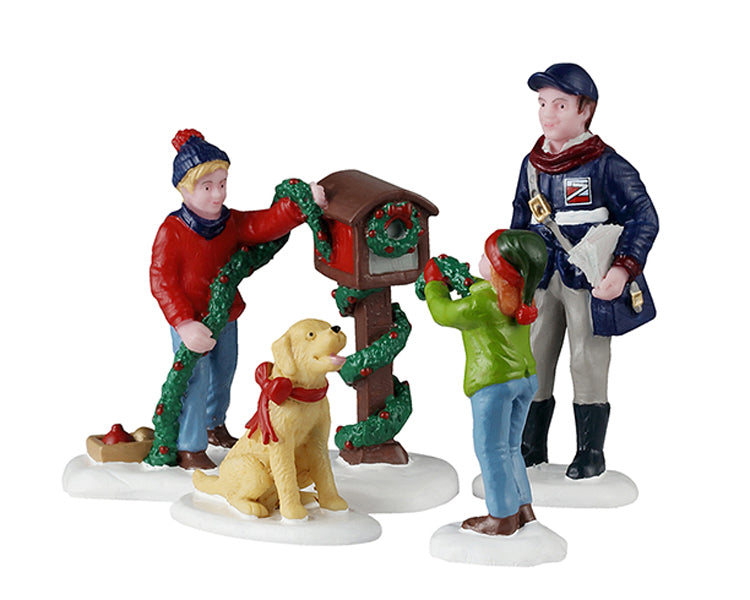 MAILBOX DECORATING, SET OF 4 52522-AA