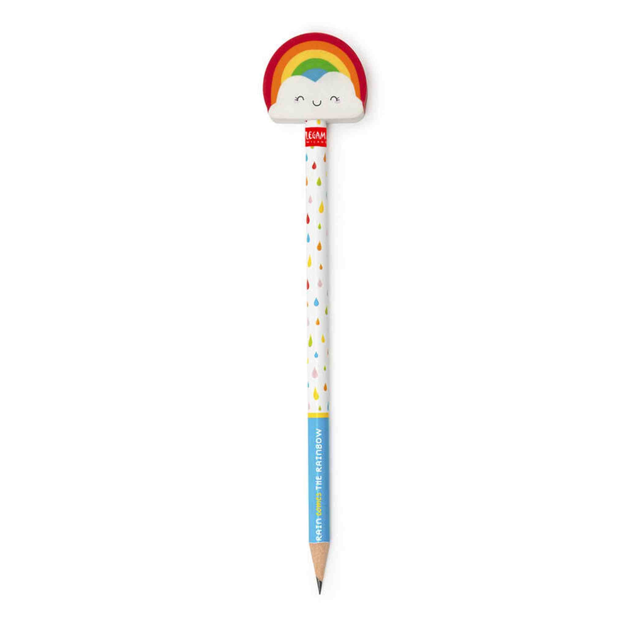 MATITA CON GOMMA - RAINBOW
