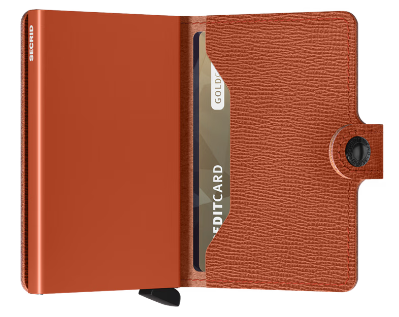Secrid Miniwallet Crisple – Pumpkin