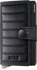 Secrid Premium Miniwallet Emboss Lines Black