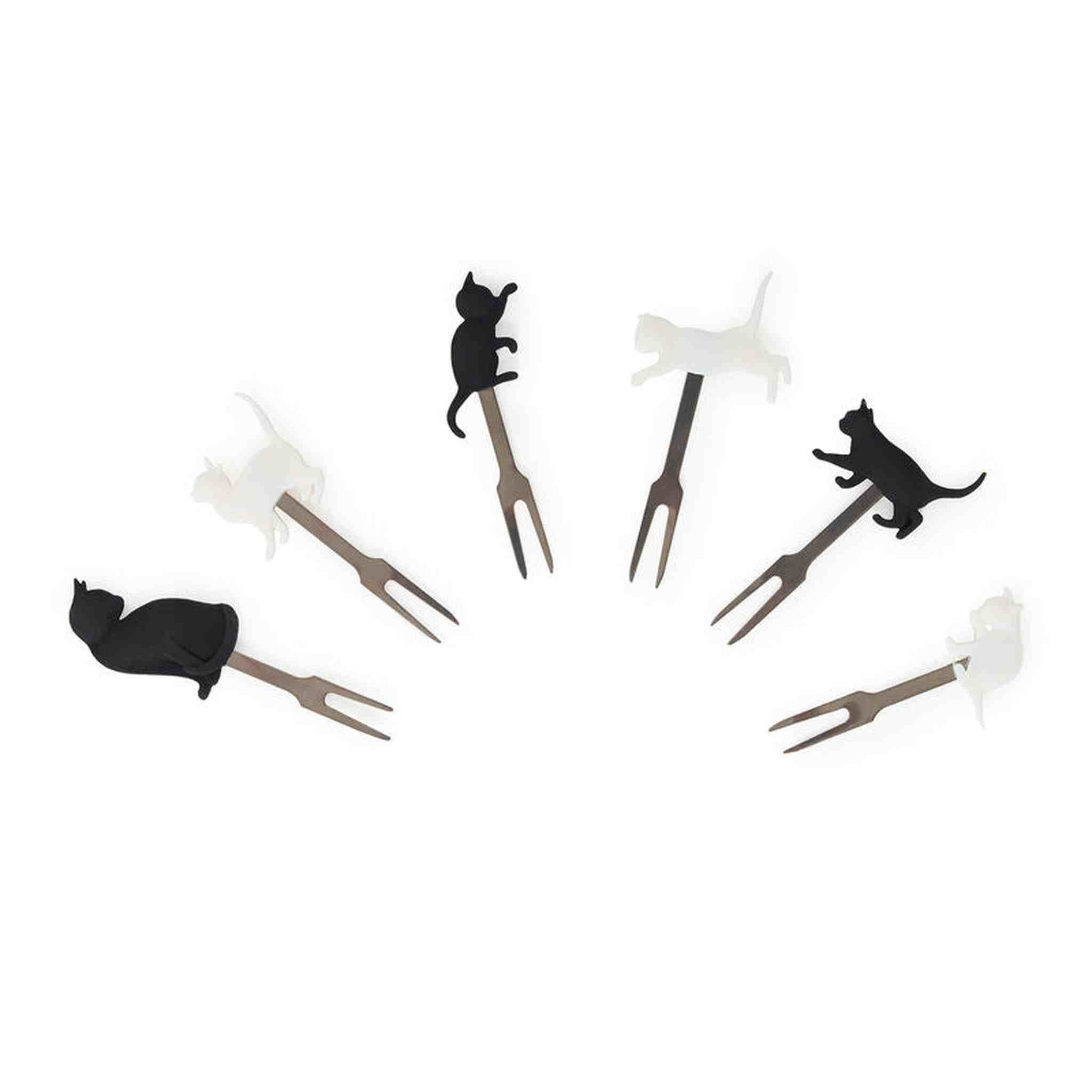 Meow - SET 6 FORCHETTINE PER APERITIVO
