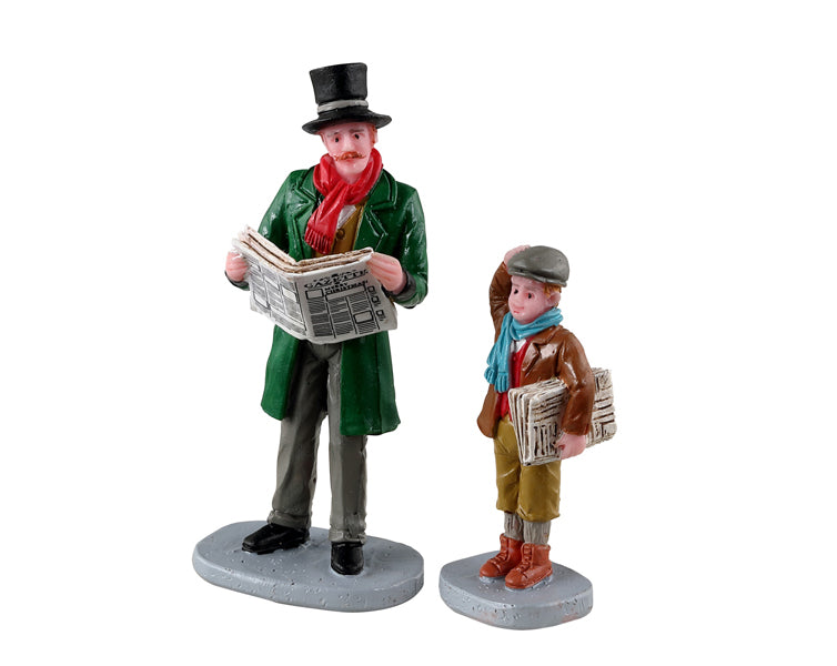 MERRY NEWSBOY, SET OF 2 32203-AA