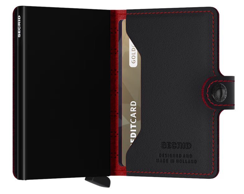 Secrid Miniwallet Fuel Black-Red