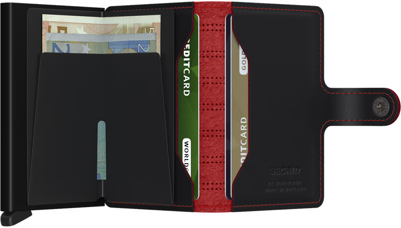 Secrid Miniwallet Fuel Black-Red