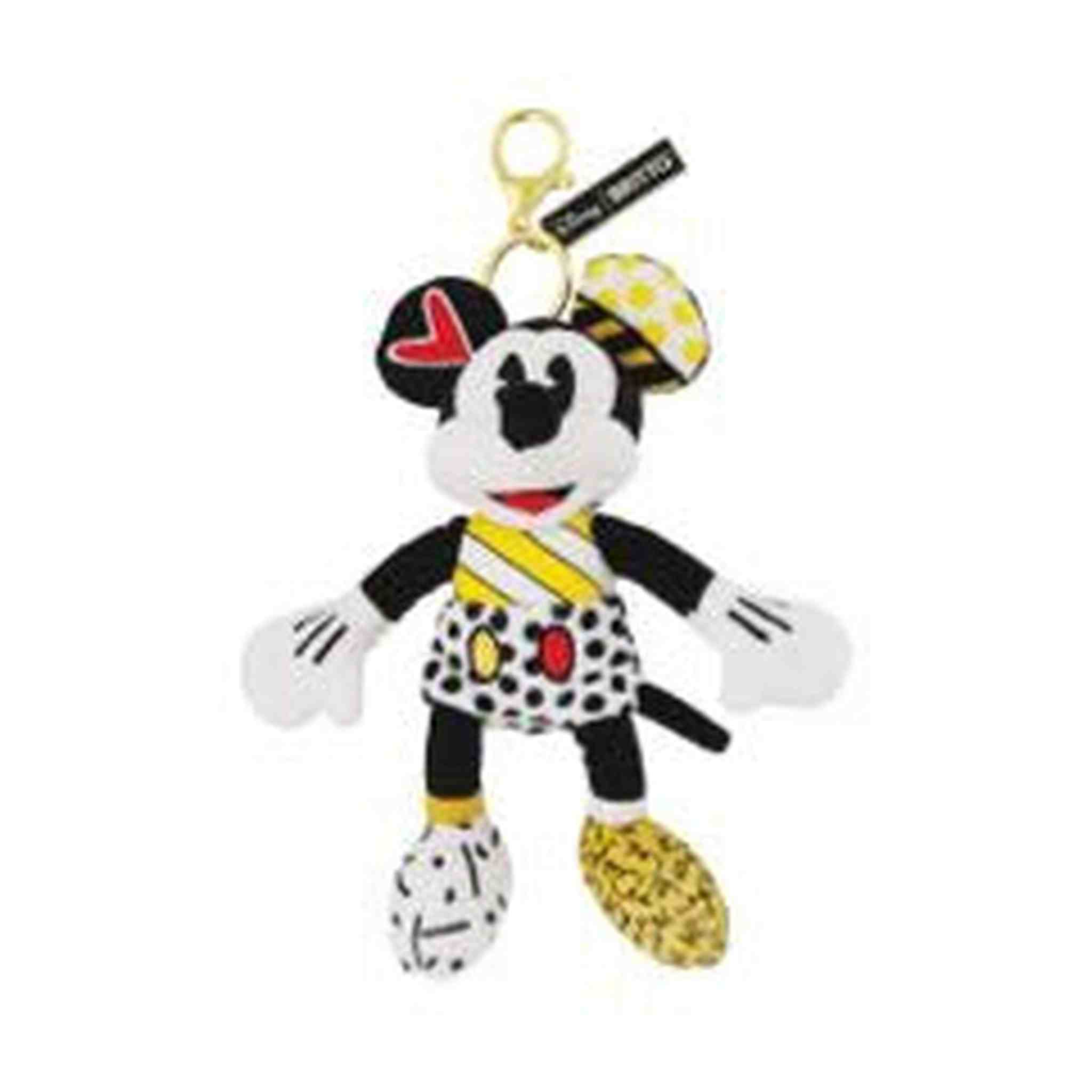 MICKEY PLUSH KEYCHAIN