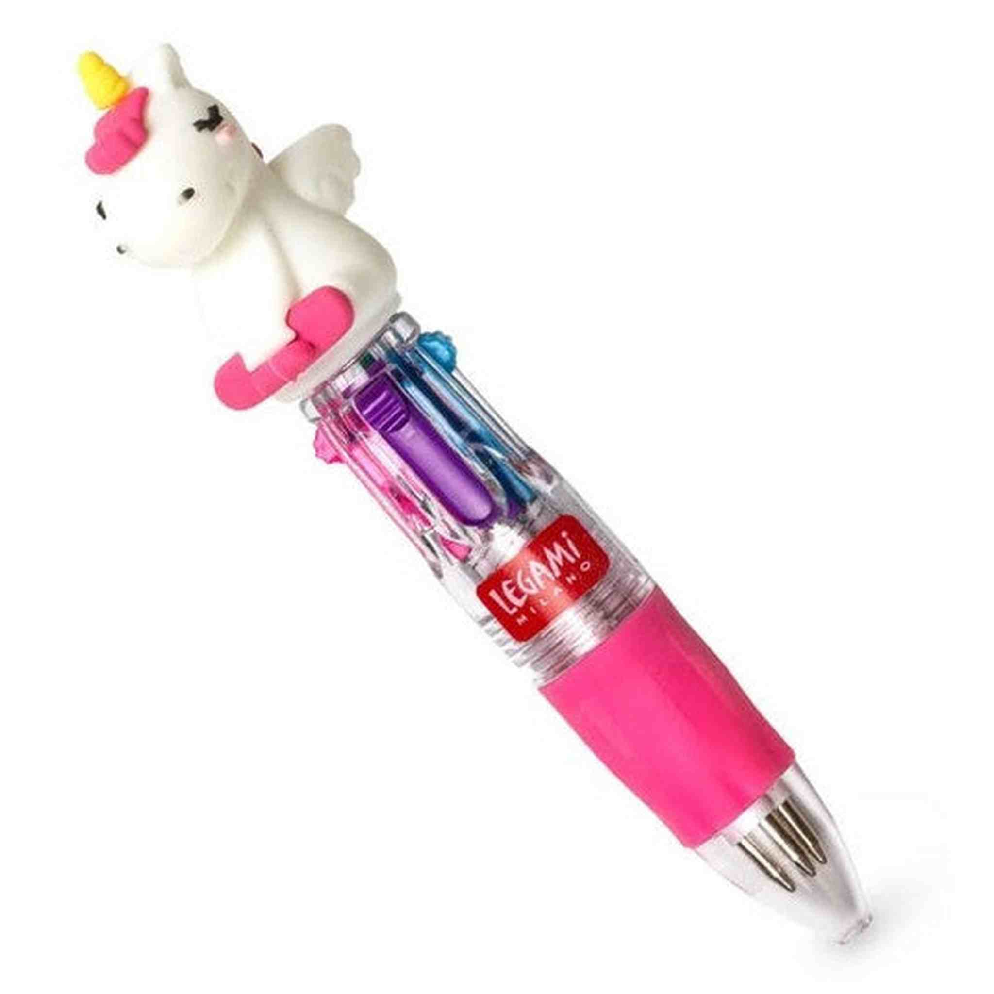 Mini Penna a Sfera 4 Colori UNICORN
