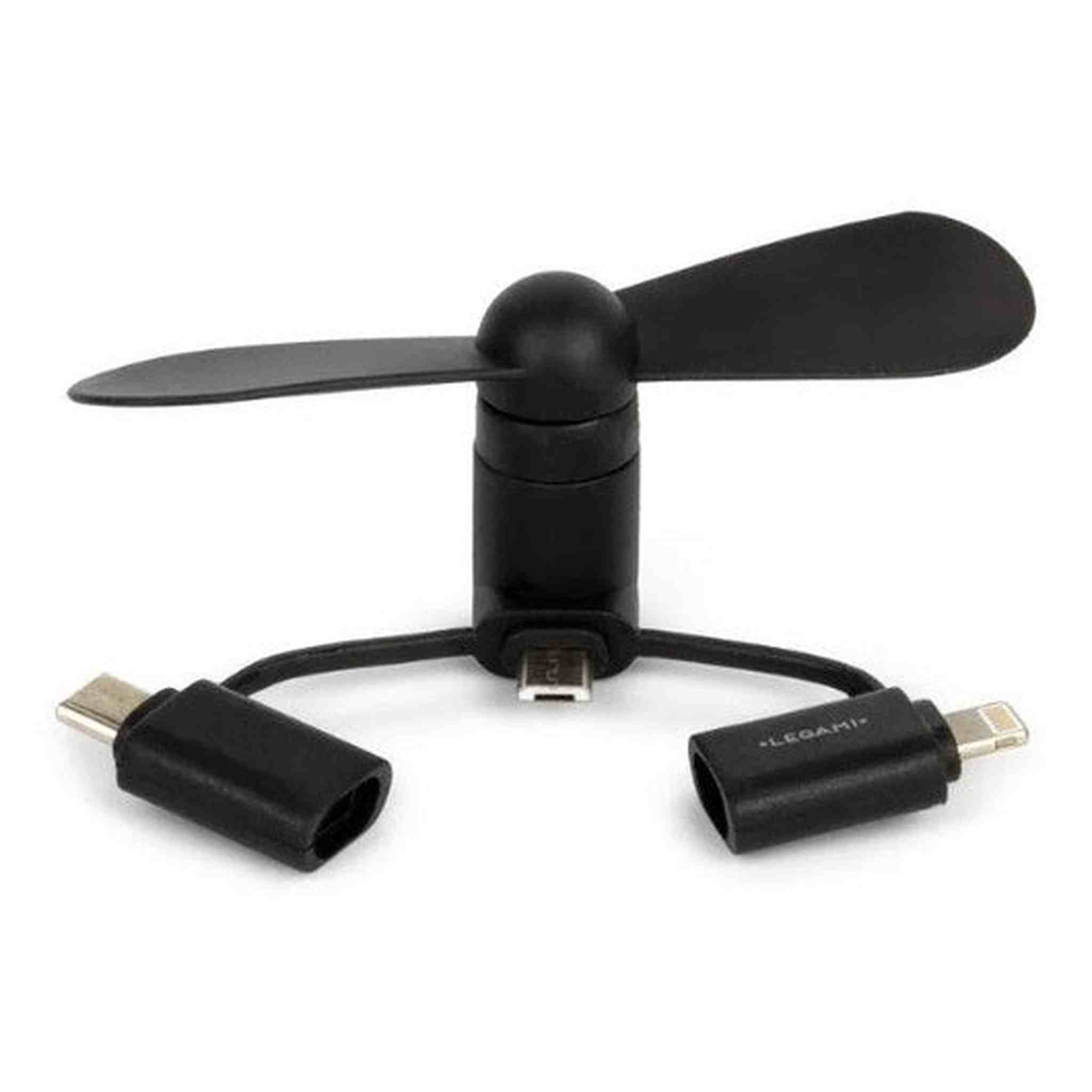 Mini Ventilatore per Smartphone - BLACK