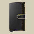 Miniwallet Matte Black & Ochre
