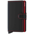 Secrid — Mini wallet matte black and red