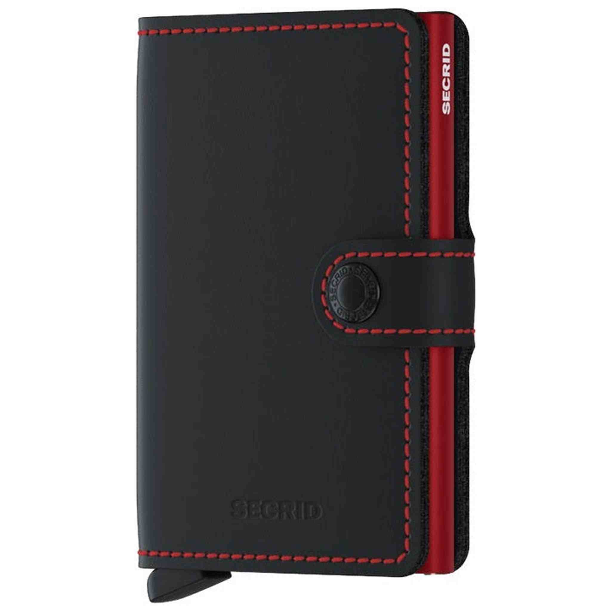 Secrid — Mini wallet matte black and red