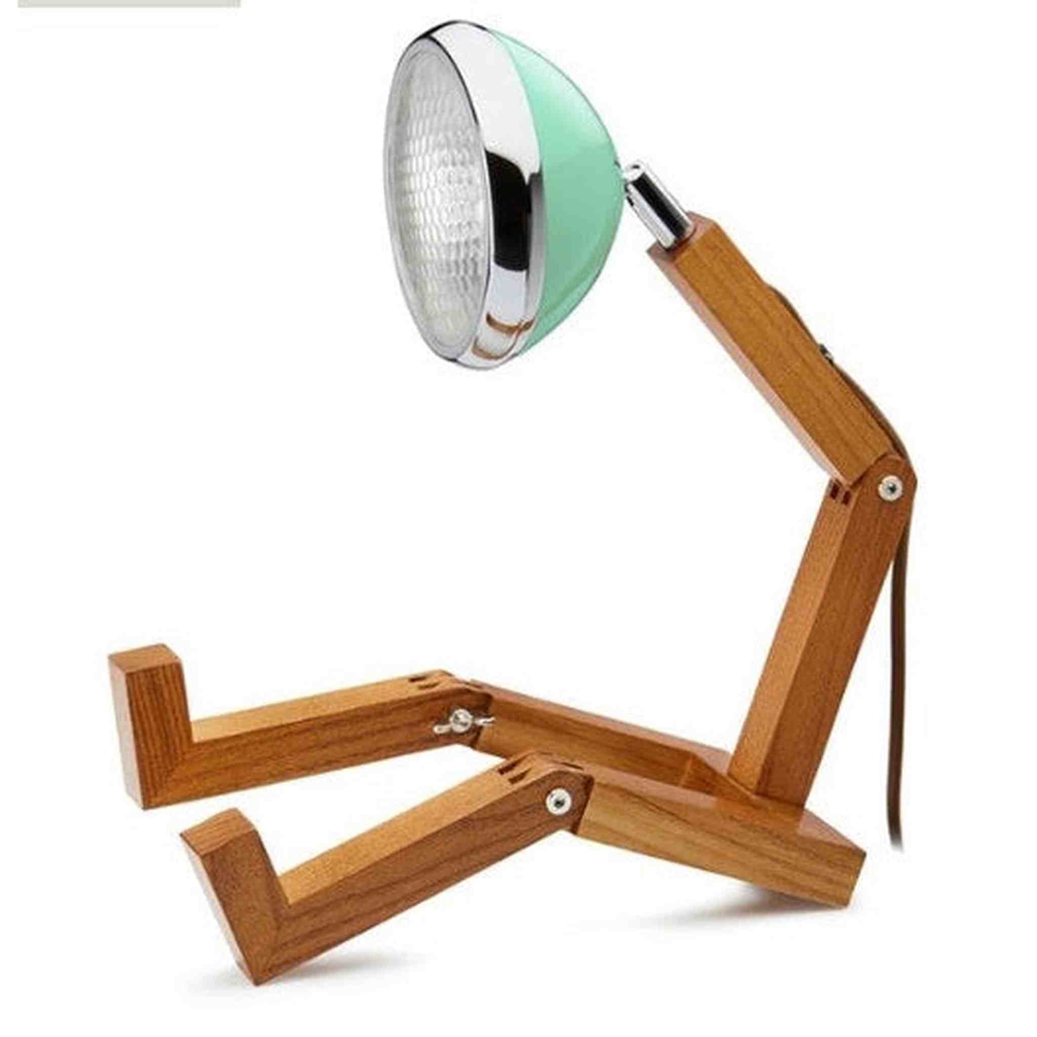 Mr. Wattson Original table lamp, Tiffany green