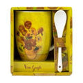 MUG CUILLERE BOITAGE INDIVIDUEL TOURNESOL
