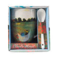 MUG CUILLERE LES COQUELICOTS
