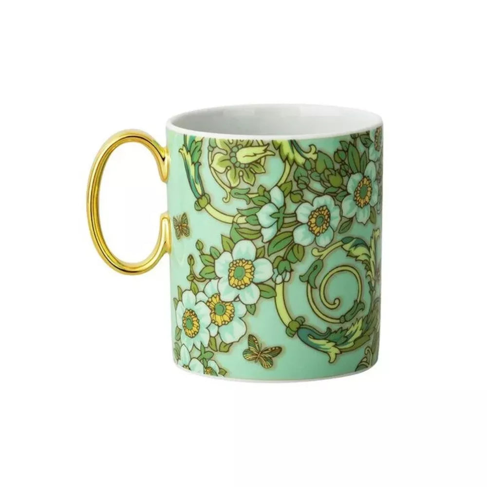 ROSENTHAL VERSACE - TAZZA CON MANICO - VERDE