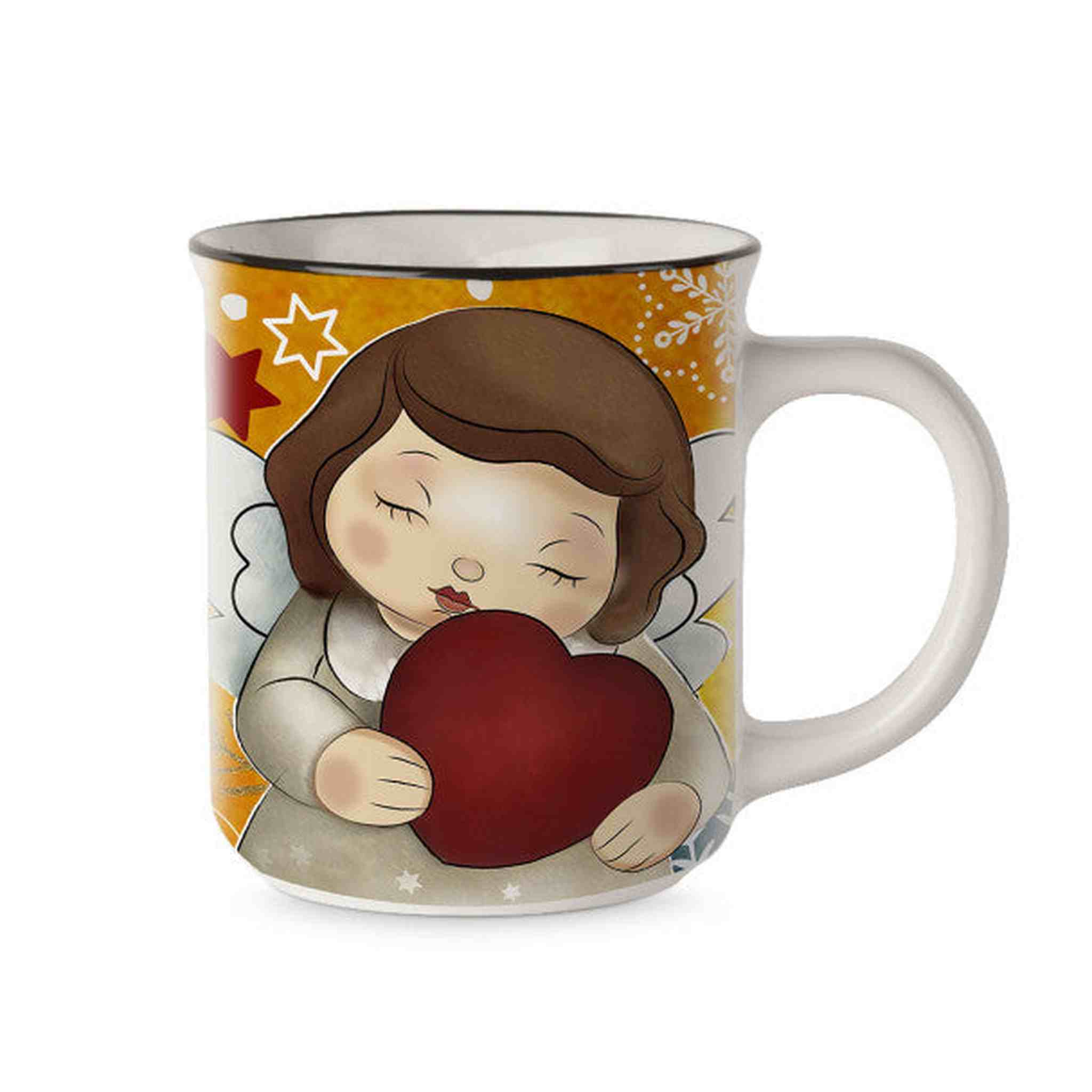 MUG NATALE ANGELO ML 380