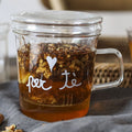 SIMPLE DAY - Mug con Infusore in vetro borosilicato Per Tè