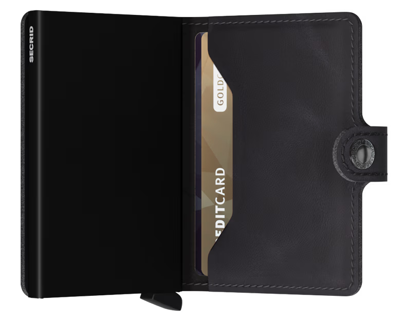 SECRID - Miniwallet Vintage Black
