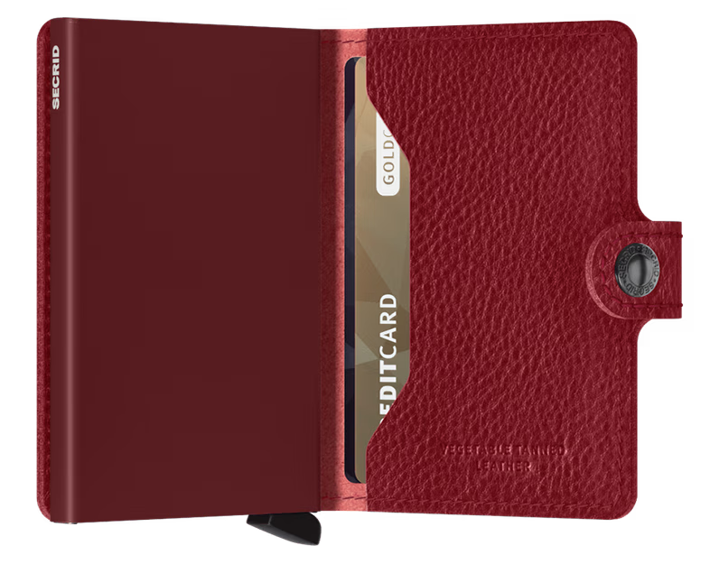 SECRID - Miniwallet Veg Rosso-Bordeaux
