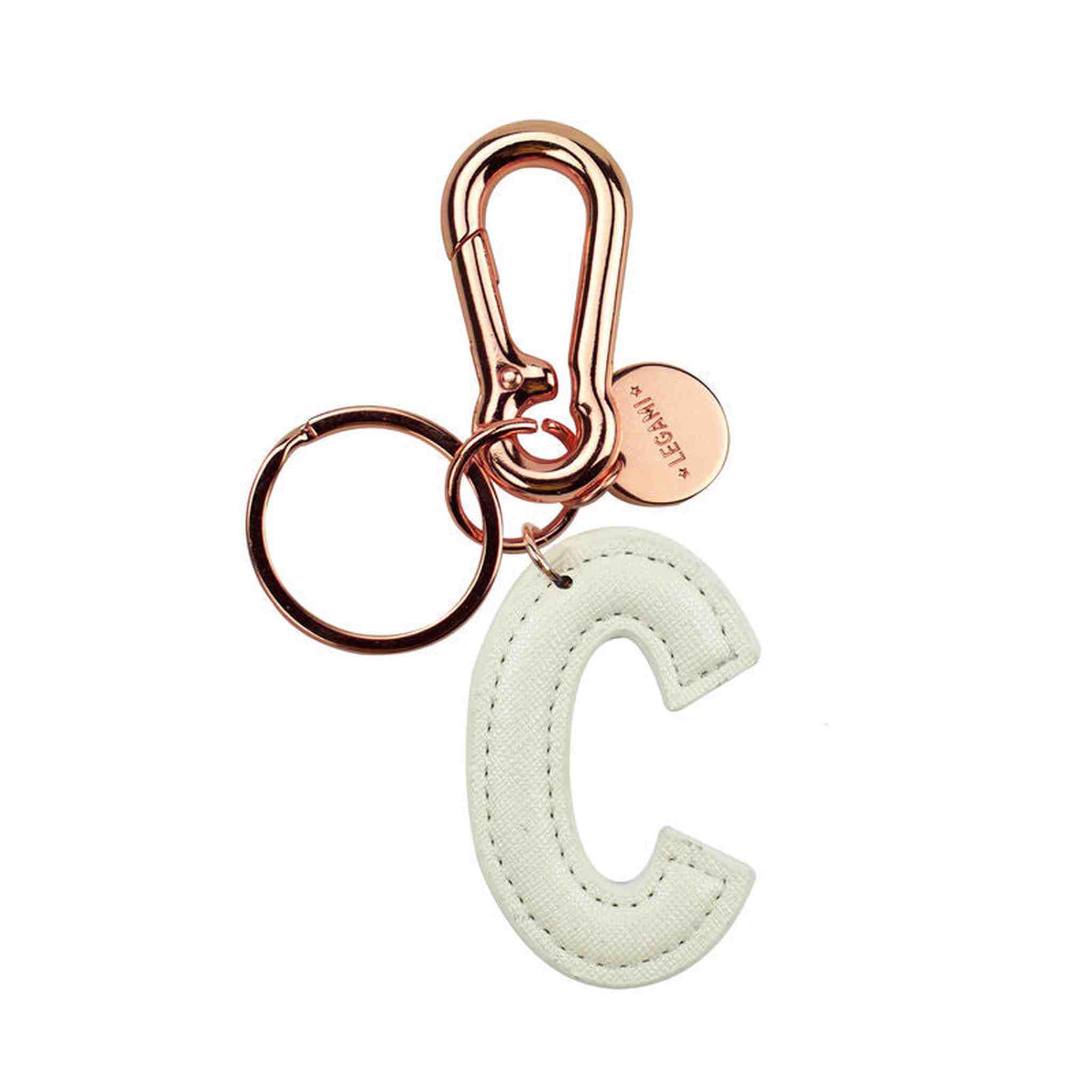 My Initial - PORTACHIAVI CON INIZIALE - Lettera C