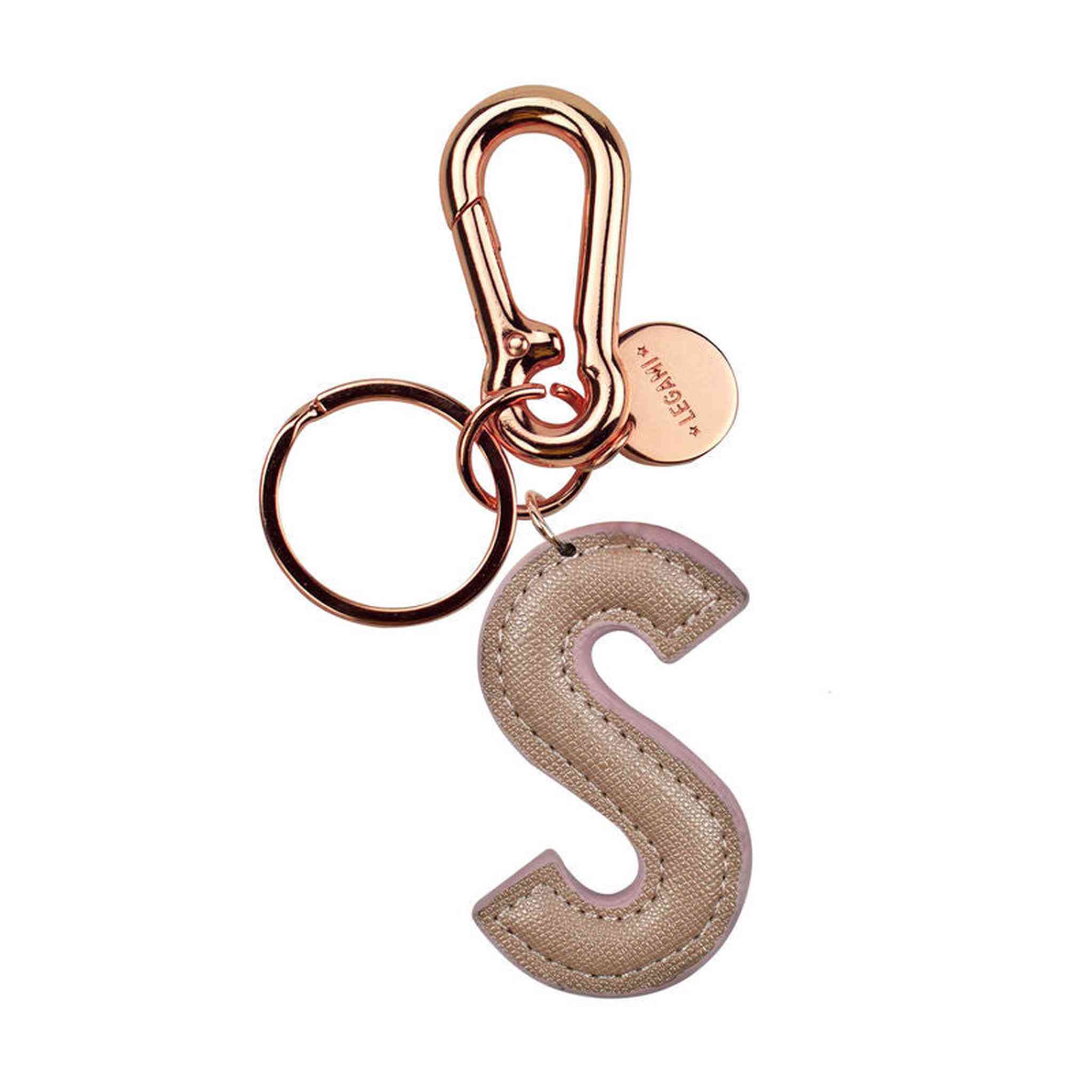 My Initial - PORTACHIAVI CON INIZIALE - Lettera S