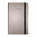 My Notebook - TACCUINO MEDIUM A RIGHE - GREY DIAMOND