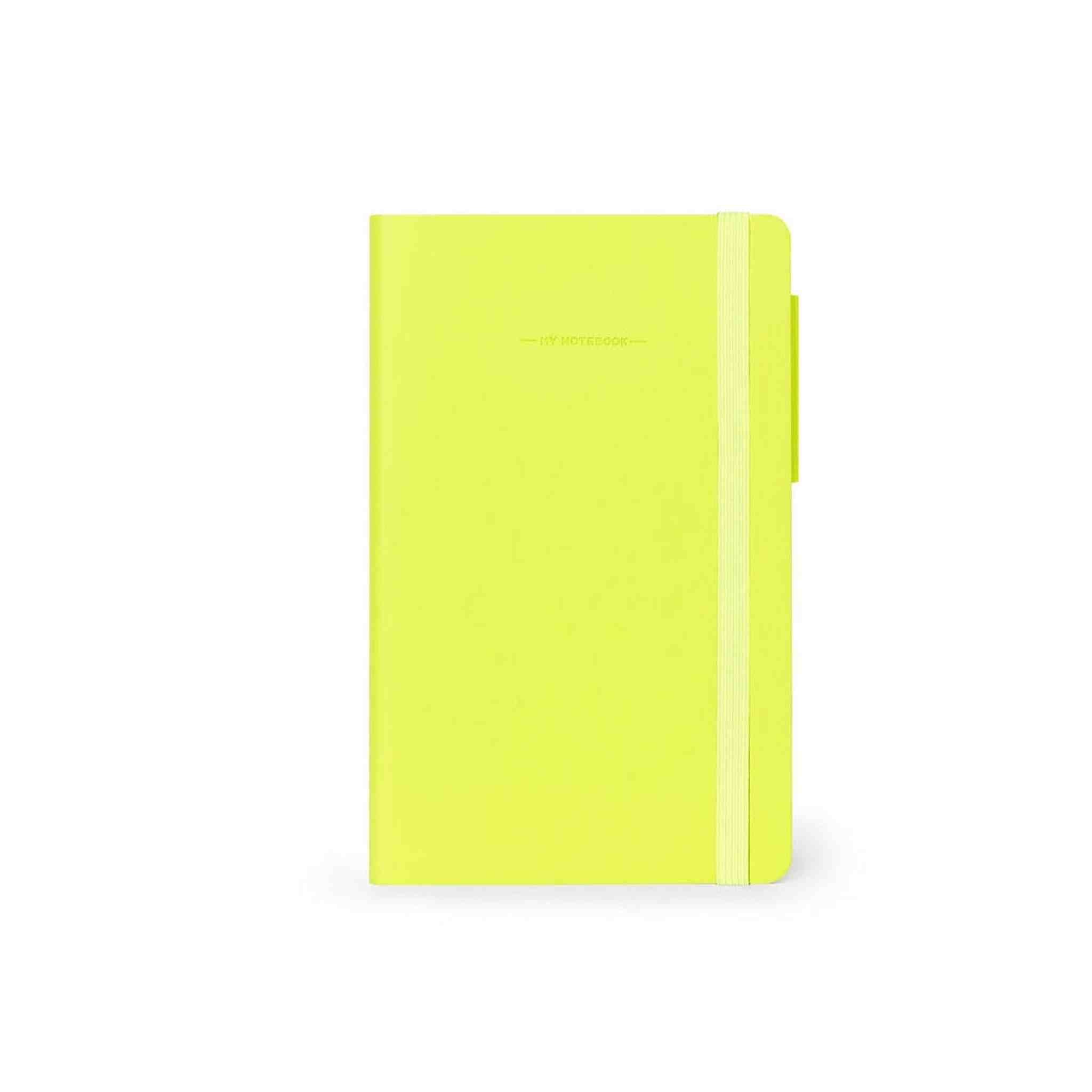 My Notebook - TACCUINO SMALL PAGINA BIANCA - LIME GREEN